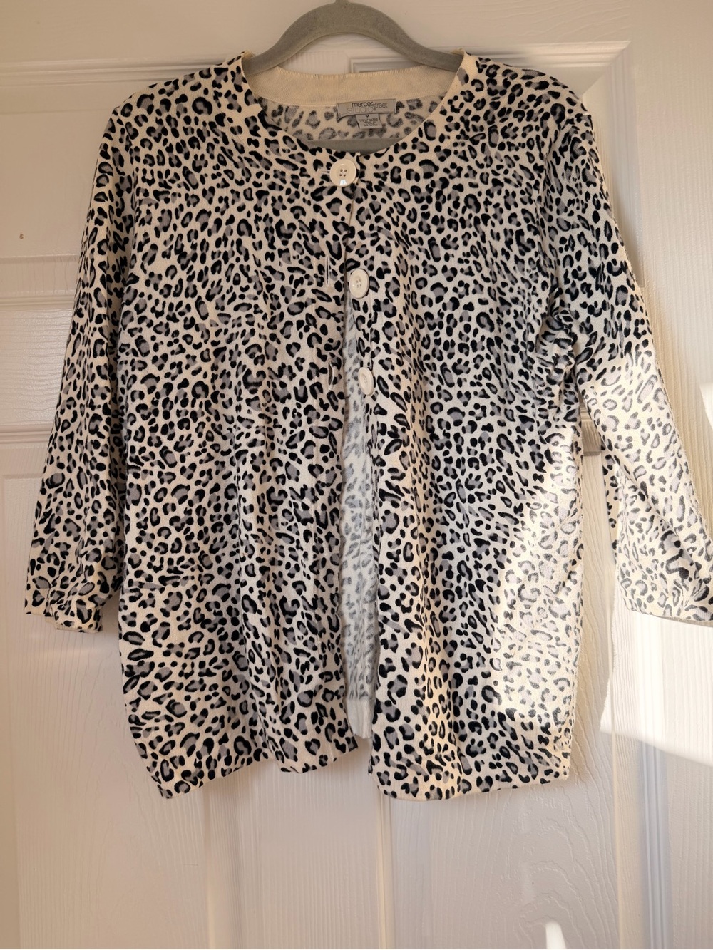 Mercer Street Studio cardigan, size medium